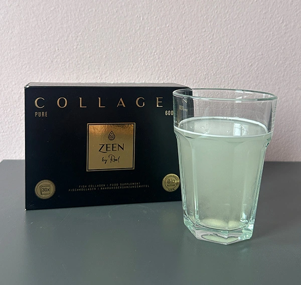 Collagen Pure a pohár vody